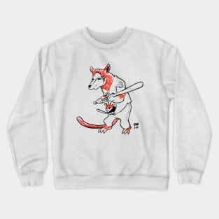 Wombat Baseball Players Crewneck Sweatshirt